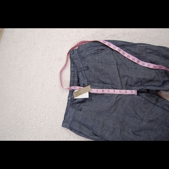 J crew cuffed Chambray lightweight pants Sz 4 NWT - Picture 6 of 6